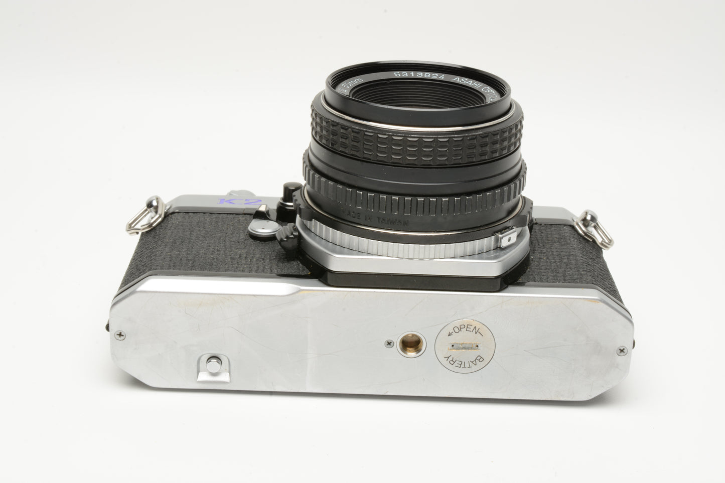 Pentax K2 35mm SLR w/50mm f2, Accurate, new seals, great!