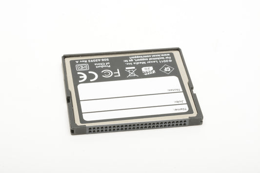 Lexar Professional 600X CF card 32GB UDMA card, formatted, clean, tested
