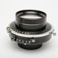 Fuji Fujinon L 300mm f5.6 Large format lens w/Copal Shutter, Clean, tested