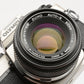 Olympus OM-4T (Champagne) w/Zuiko 50mm f1.8 lens, UV, manuals, tested, Great!