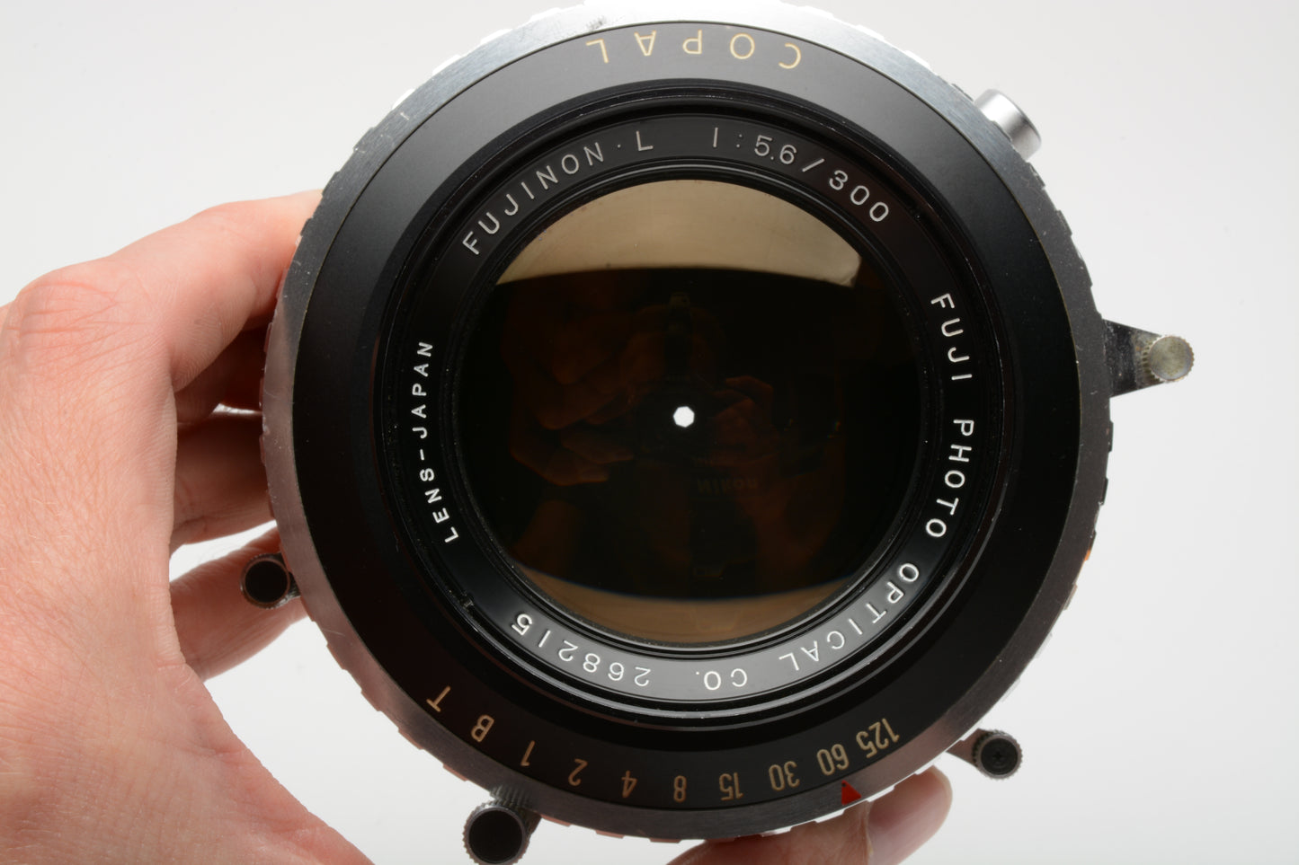 Fuji Fujinon L 300mm f5.6 Large format lens w/Copal Shutter, Clean, tested