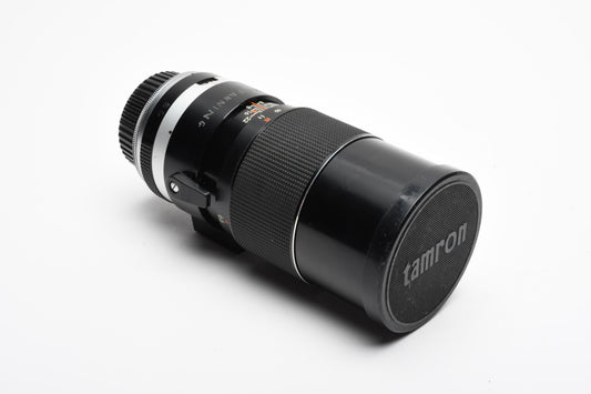 Tamron 200mm f3.5 Telephoto lens for Nikon F Mount, Non-Ai Good!