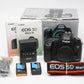 Canon EOS 5D Mark III 22.3MP DSLR body, 2batts, charger, Only 8301 Acts! Boxed