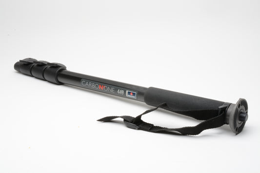 Manfrotto Carbon One 449 Monopod, Very clean