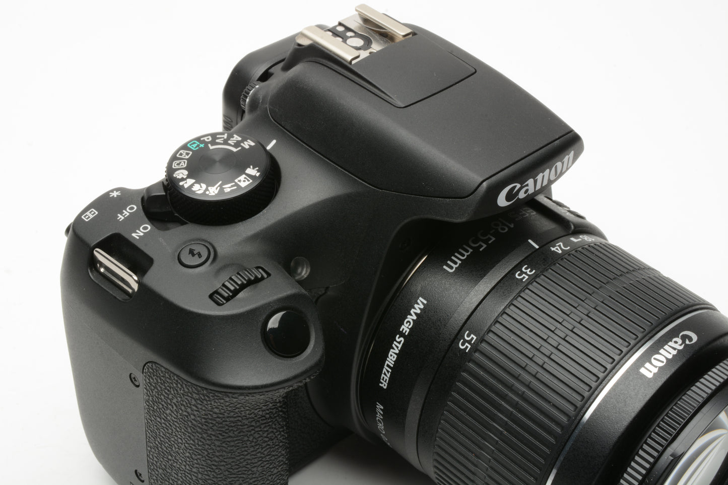 Canon Rebel T6 18MP DSLR w/18-55mm f3.5-5.6 IS II, Batt+charger Only 264 Acts!