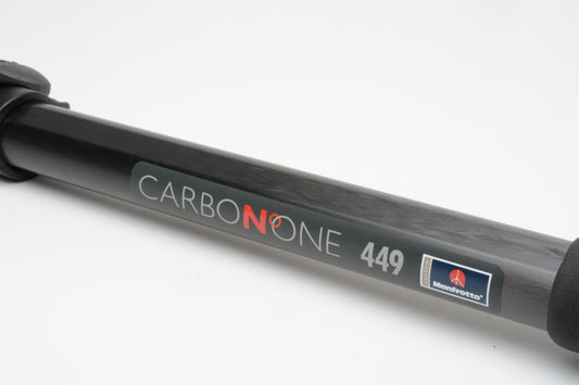 Manfrotto Carbon One 449 Monopod, Very clean