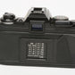 Minolta X700 35mm SLR w/50mm f1.7 lens, good seals, strap, manuals, nice!