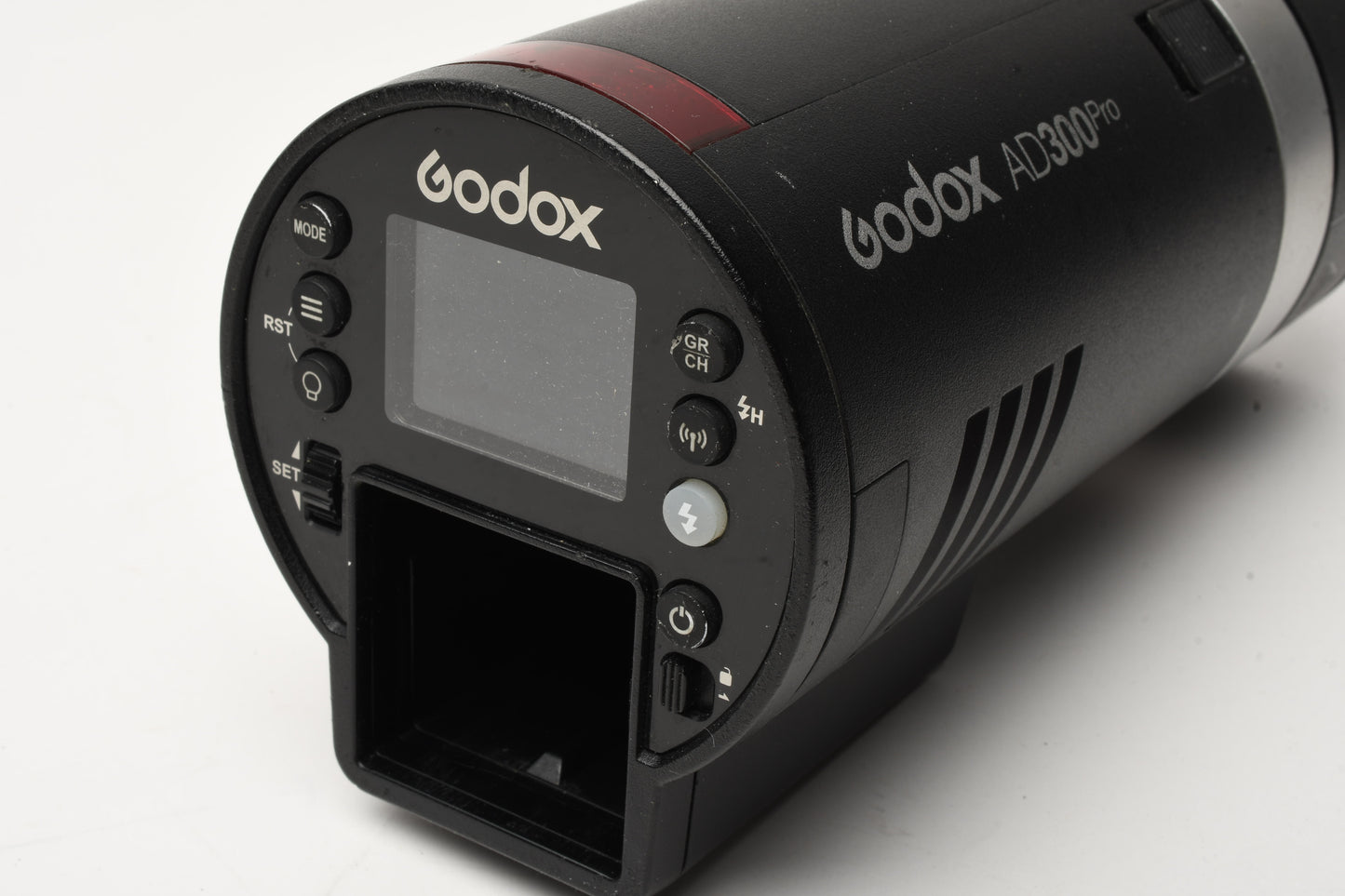 Godox AD300Pro 300Ws 2.4G TTL HSS Light, Case, 2X batts, charger, Tested, Great