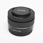 Samyang AF 35mm f2.8 FE for Sony E Mount, Caps, Case, Mint-
