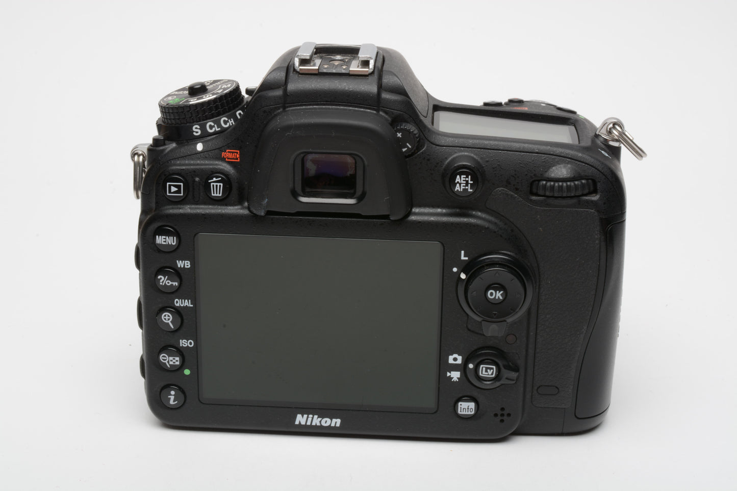 Nikon D7100 DSLR Body Only Batt, charger, Only 12,688 Acts!  Fully tested, nice!