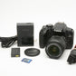 Canon Rebel T7i DSLR w/18-55mm f3.5-5.6 IS, Batt+charger+SD Only 8804 Acts!