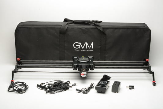GVM J4218HB3201 Professional Video Carbon Fiber Motorized Camera Slider (32")