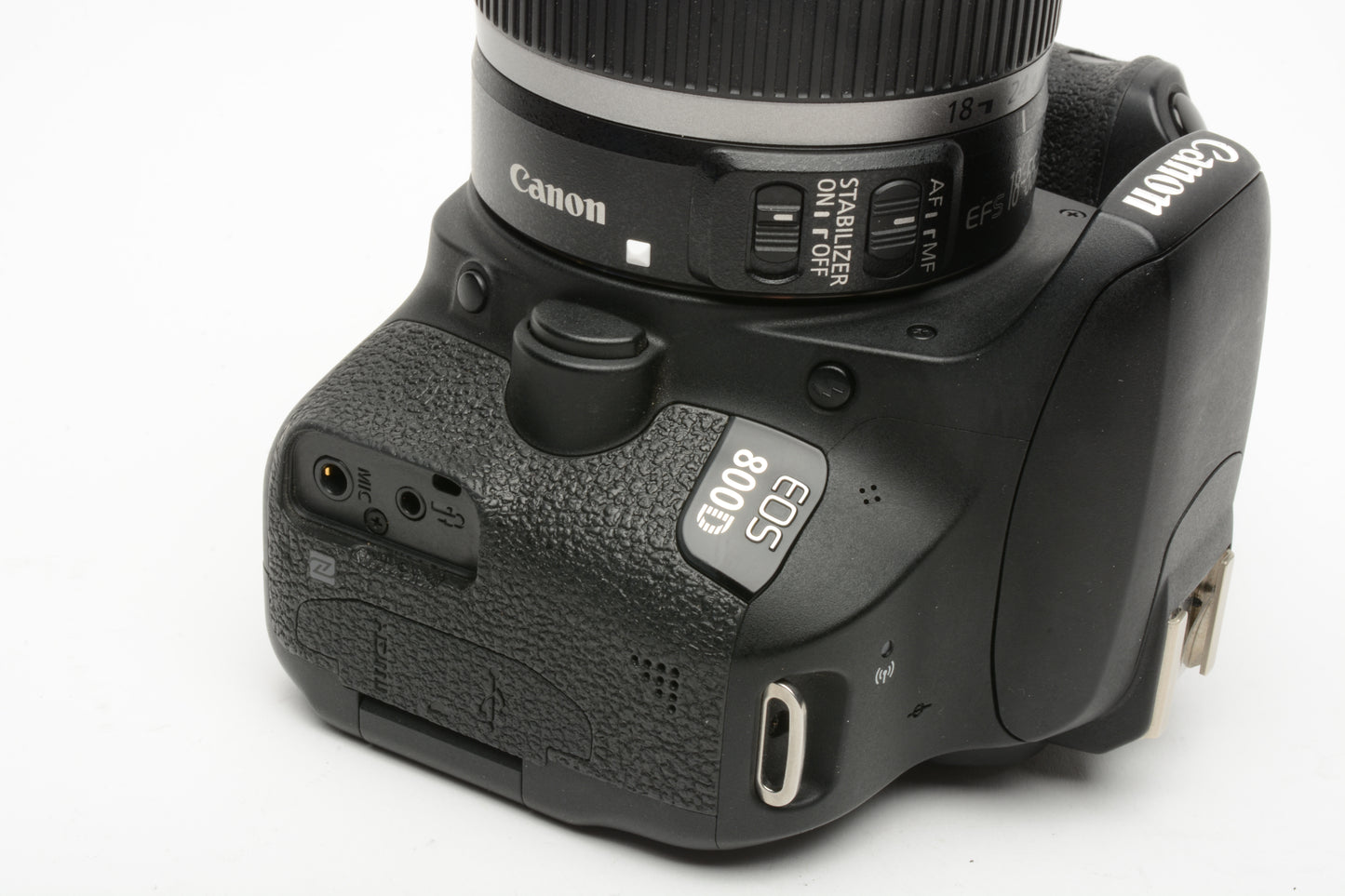 Canon Rebel T7i DSLR w/18-55mm f3.5-5.6 IS, Batt+charger+SD Only 8804 Acts!