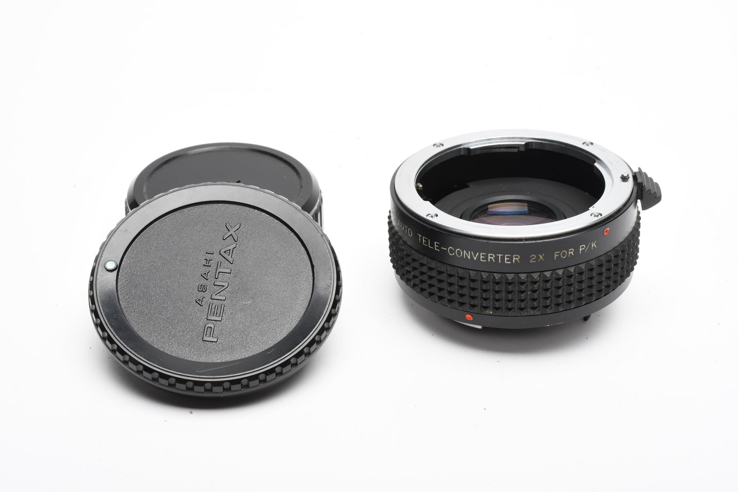 CPC MC 2X teleconverter for Pentax PK Mount + Caps