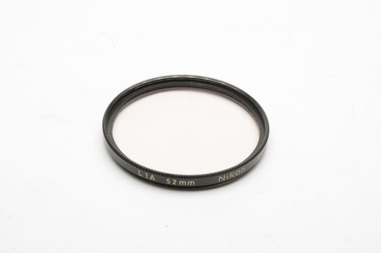 Nikon L1A 52mm Skylight filter, Nice & Clean
