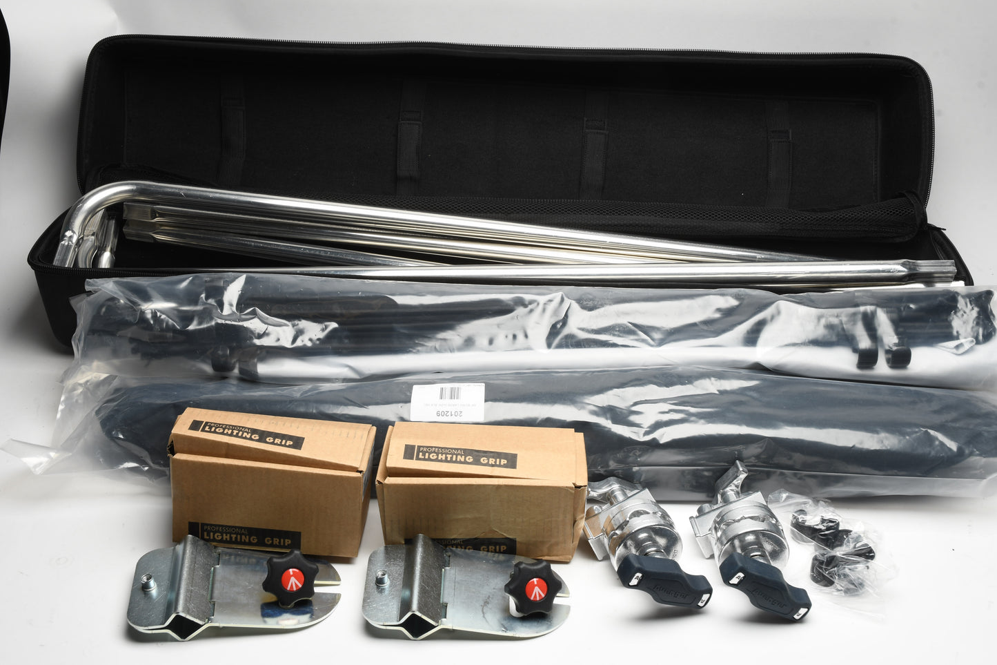 Manfrotto Large Pro Scrim All-in-One Kit (6.5 x 6.5'), Case, Mint!
