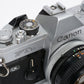 Canon FTb QL 35mm SLR w/50mm f1.8 lens, New seals, UV, CR, tested, very clean