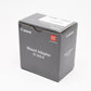 Canon Mount Adapter EF-EOS R, Mint, Boxed