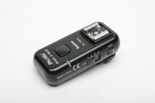 Phottix Strato II Multi 2.4GHz wireless 5in1 Trigger Receiver for Nikon - Mint