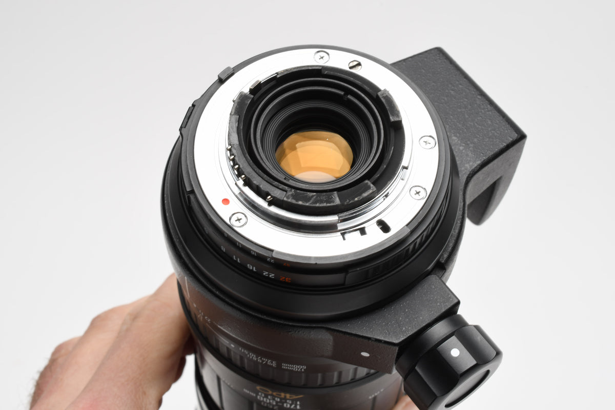 Sigma APO 170-500mm F5-6.3 D Lens Nikon F Mount, MF ONLY