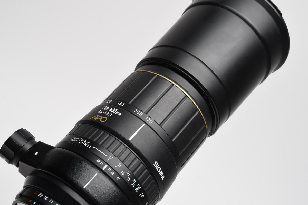 Sigma APO 170-500mm F5-6.3 D Lens Nikon F Mount, MF ONLY