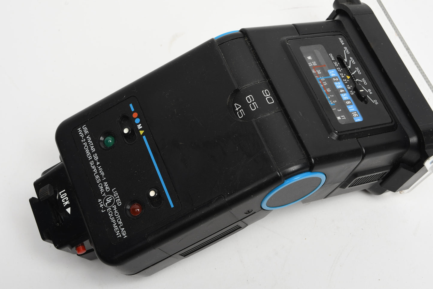 Vivitar Zoom Thyristor 2500 Shoe Mount Flash w/Diffuser, tested
