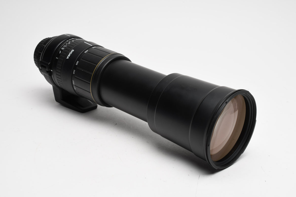 Sigma APO 170-500mm F5-6.3 D Lens Nikon F Mount, MF ONLY