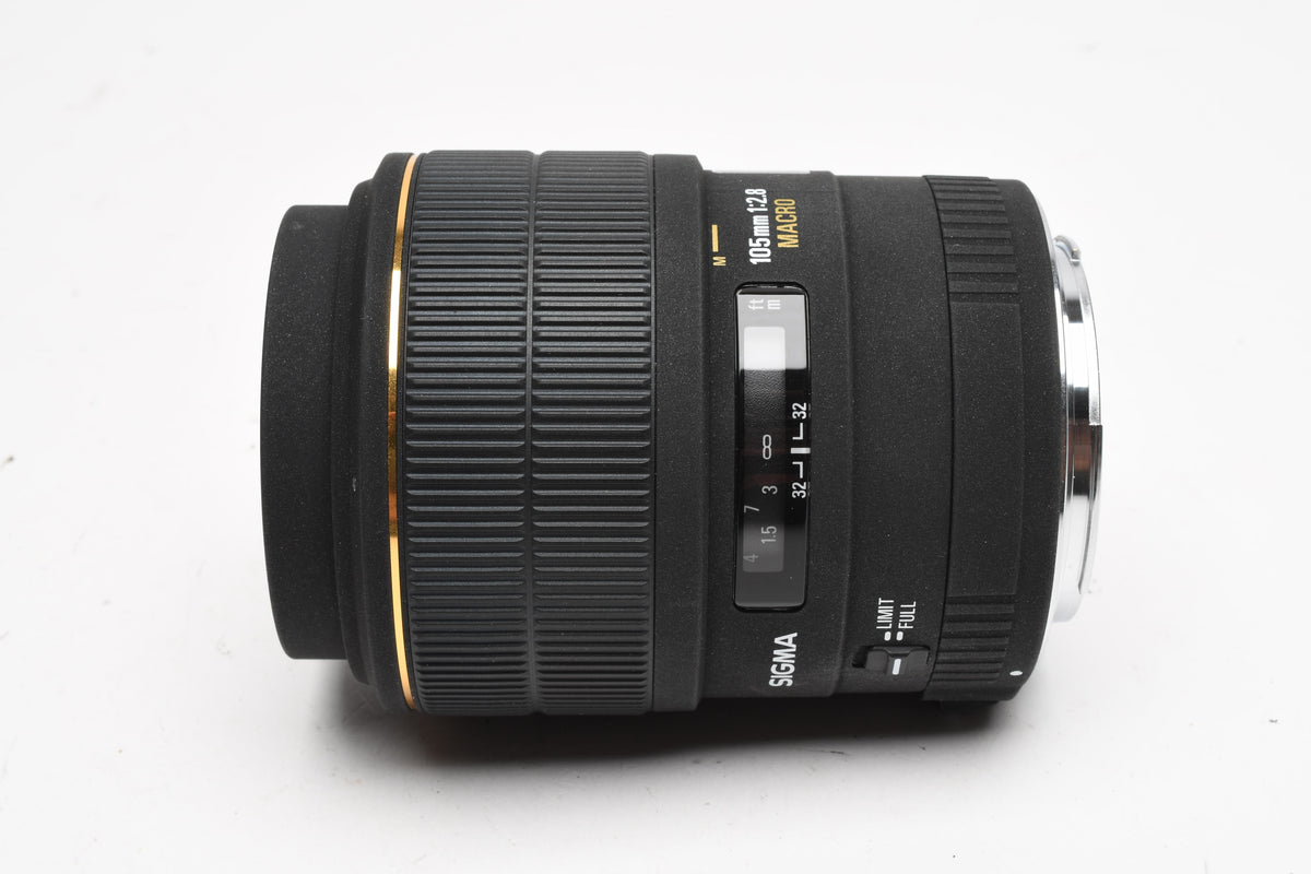 Sigma EX 105mm f2.8 DG Macro for Canon EF Mount w/ Box, Case, Manual Only, Bargain