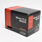 Sigma EX 105mm f2.8 DG Macro for Canon EF Mount w/ Box, Case, Manual Only, Bargain
