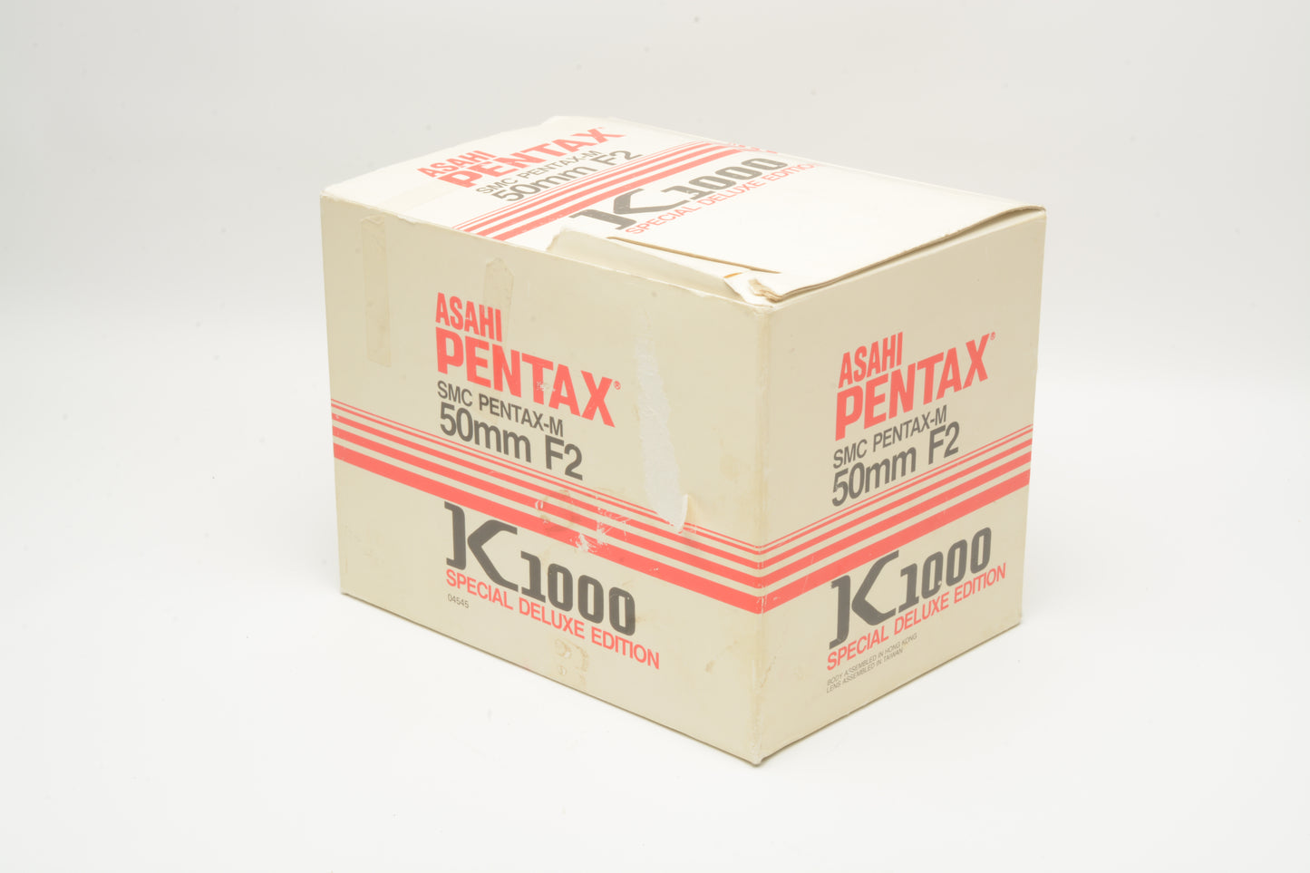 Pentax K1000 Special Deluxe Edition w/50mm F2, Incredibly rare! Boxed