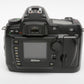 Nikon D70 DSLR body w/2batts, charger, strap, Only 7457 Acts