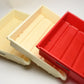 Set of 3 Paterson 12x16" darkroom paper developing trays (White, red)