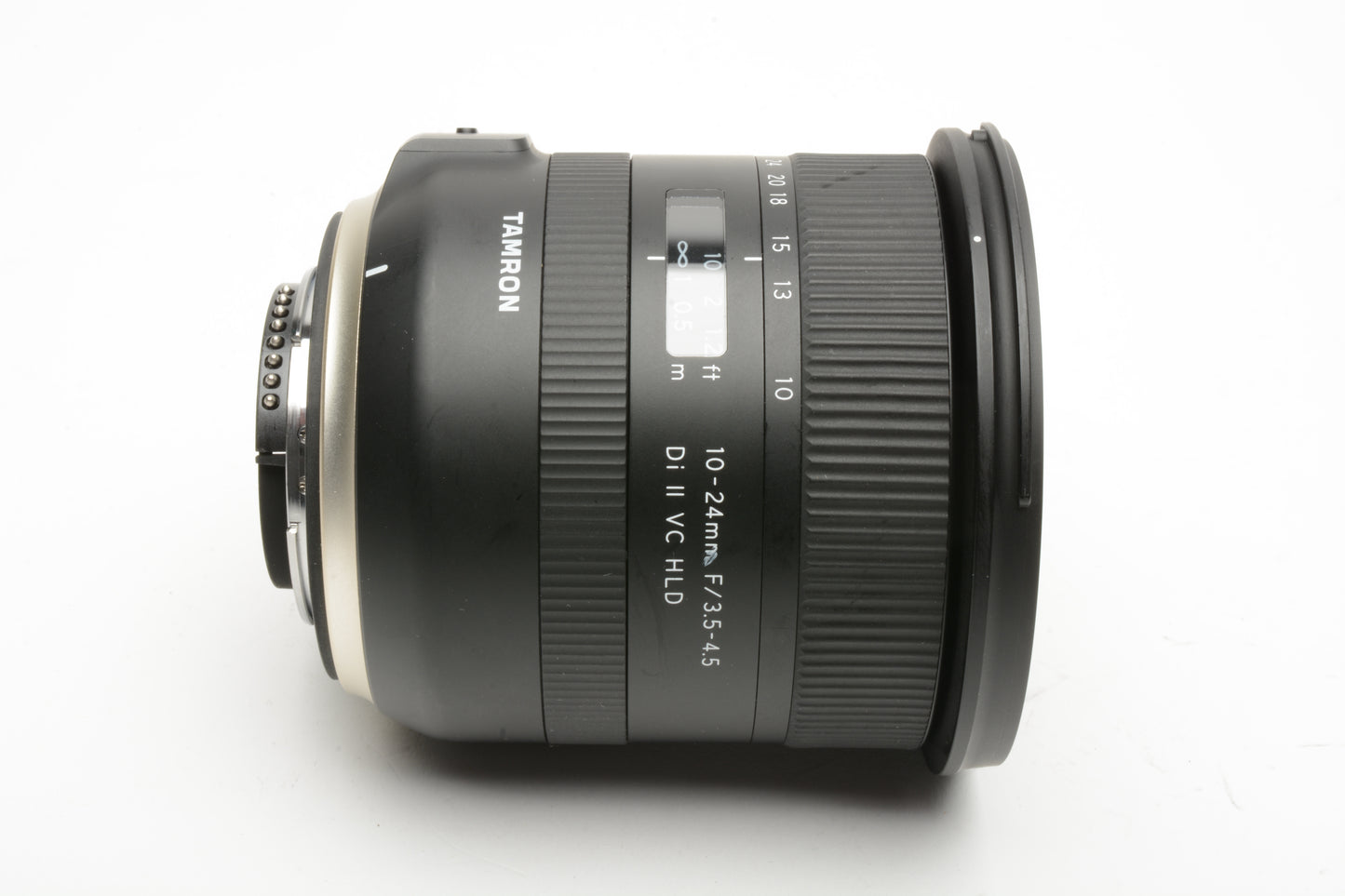 Tamron 10-24mm f3.5-4.5 Di II VC HLD wide zoom Nikon AF, Hood+Caps, USA