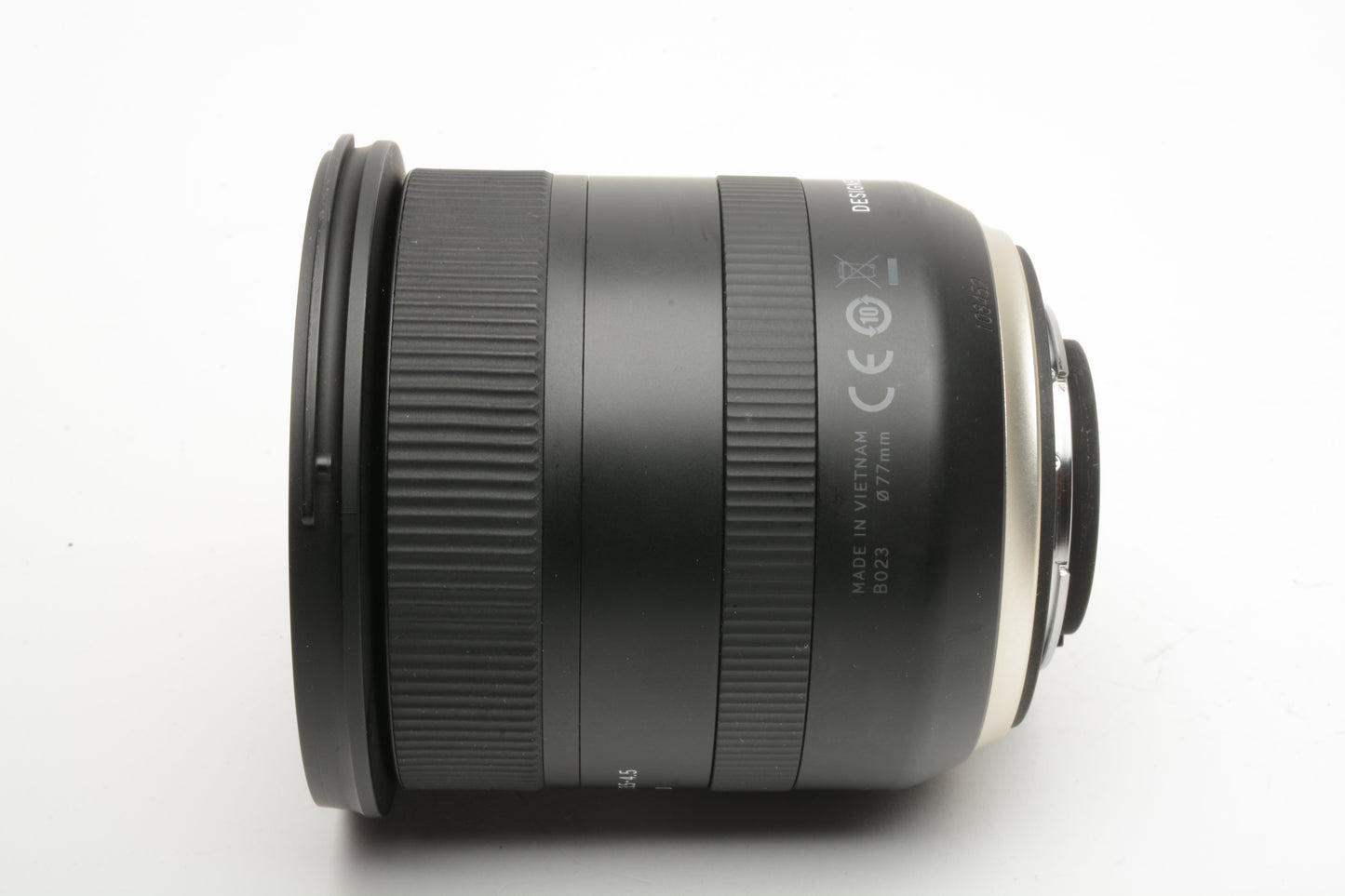Tamron 10-24mm f3.5-4.5 Di II VC HLD wide zoom Nikon AF, Hood+Caps, USA
