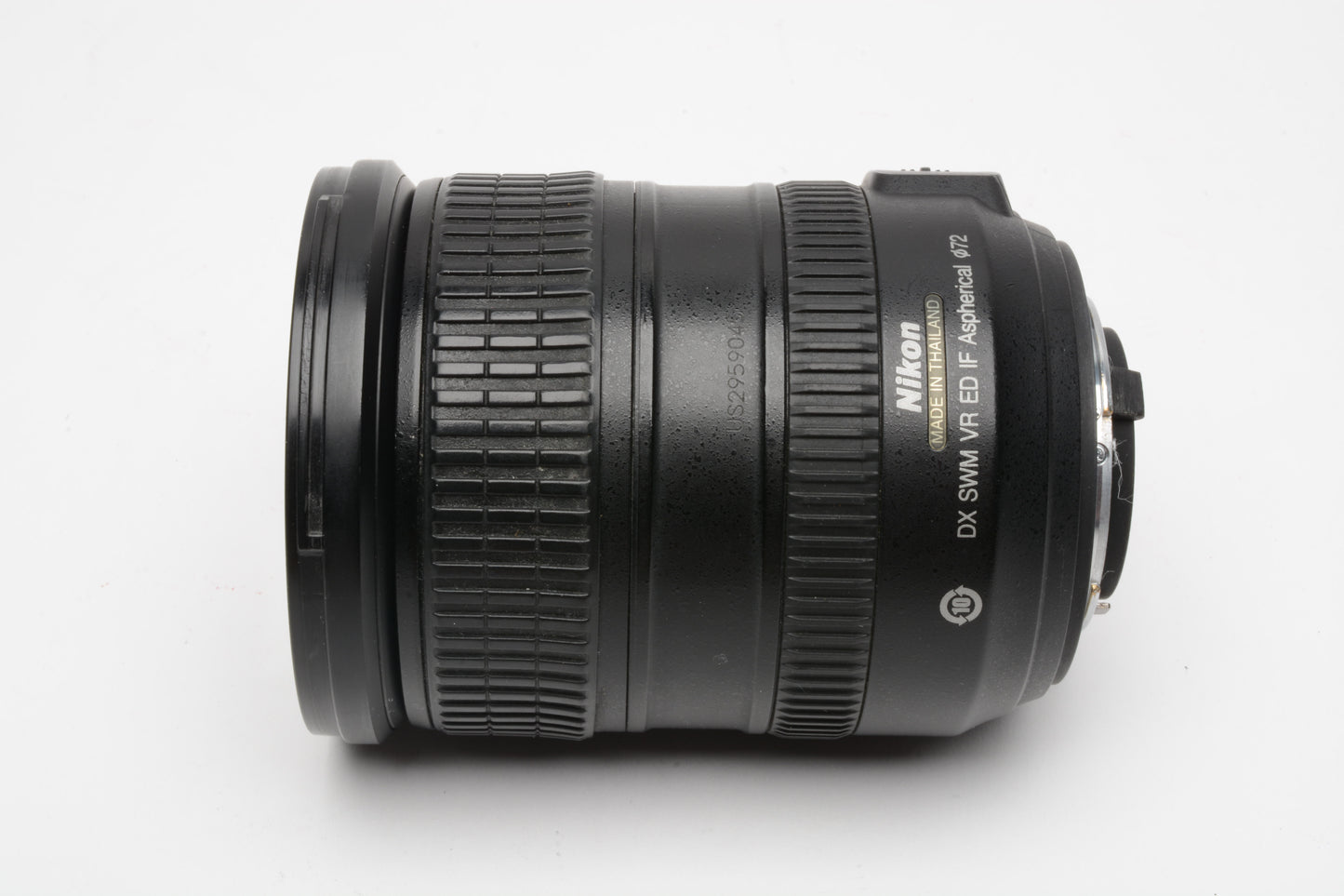 Nikon AF-S Nikkor 18-200mm F3.5-5.6 G ED VR DX zoom lens, hood+UV, *READ