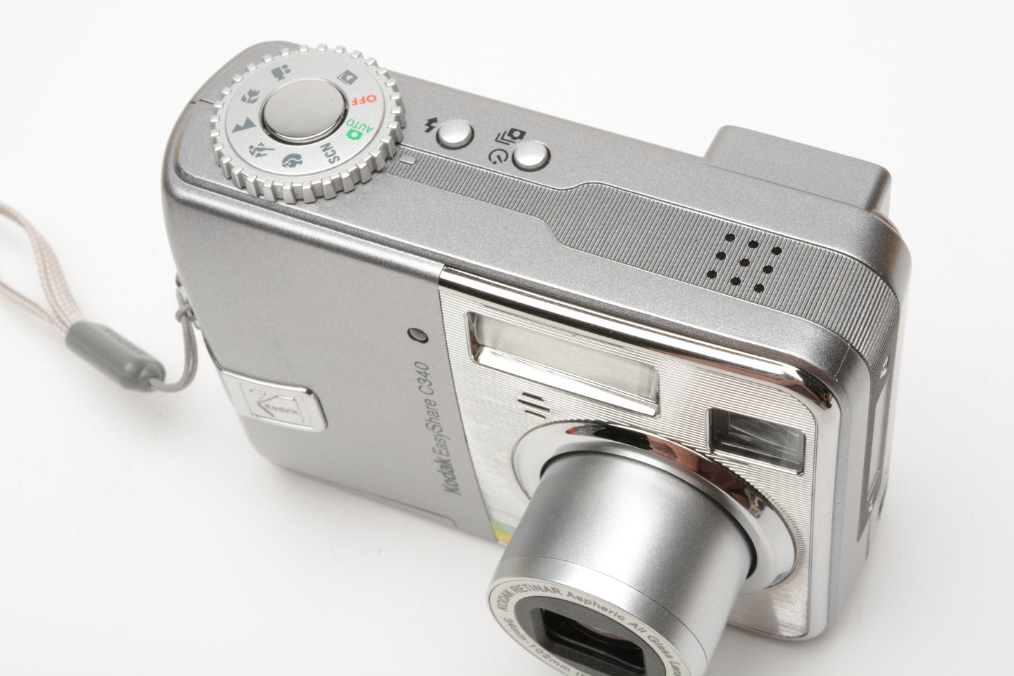 Kodak C340 5MP Digital Point&Shoot, Case, complete kit, Great!