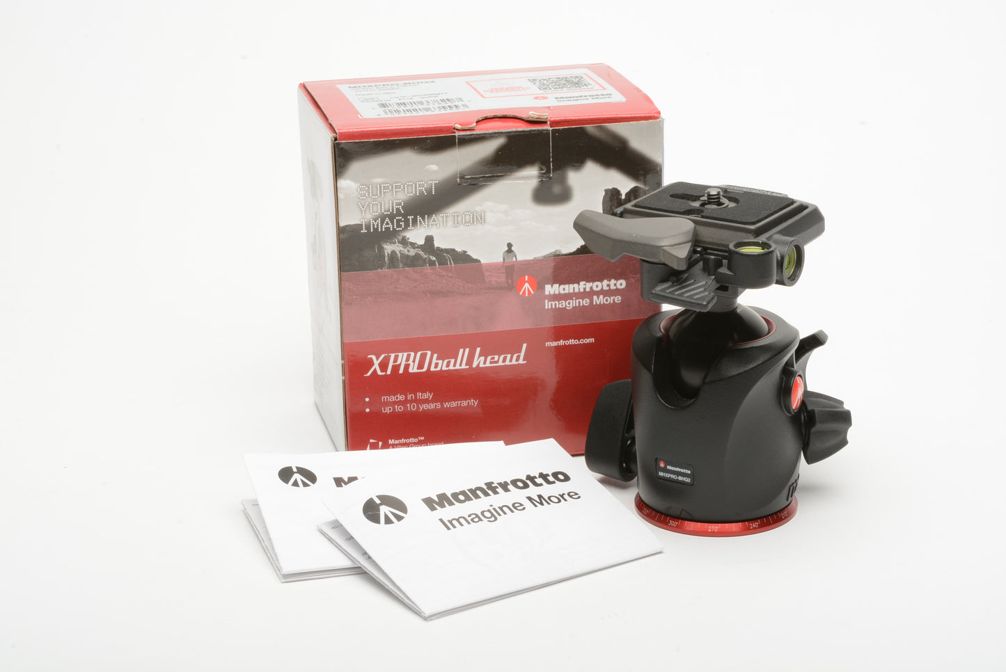 Manfrotto MHXPro-BHQ2 XPro ball Head, QR plate, barely used