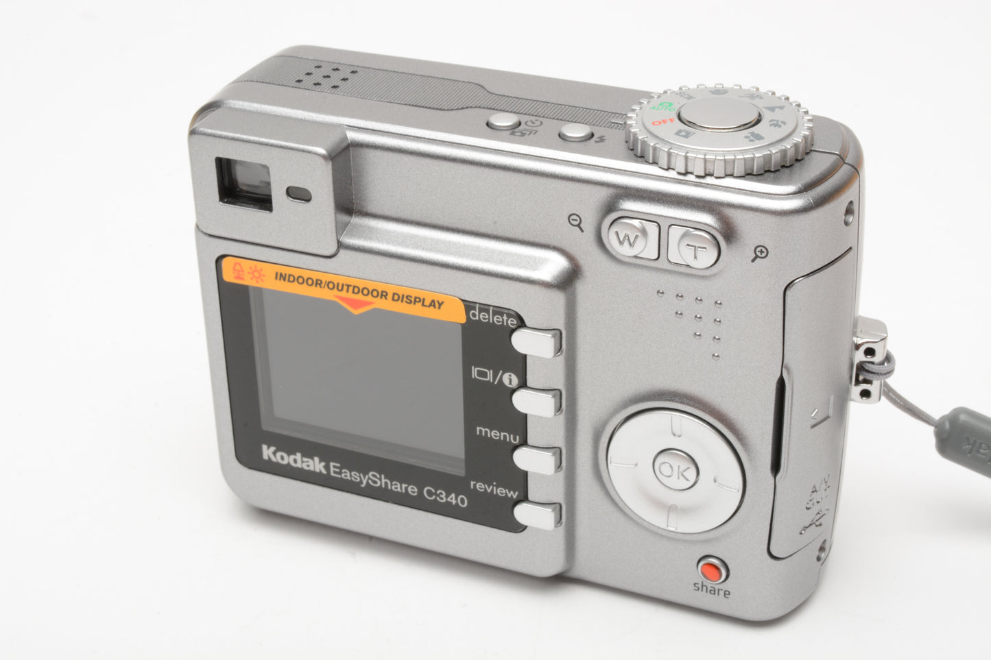 Kodak C340 5MP Digital Point&Shoot, Case, complete kit, Great!