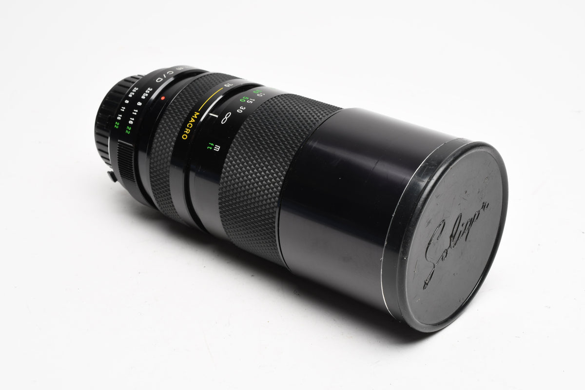 Soligor MC 70-210mm f3.5 Macro Zoom for Minolta MD Mount