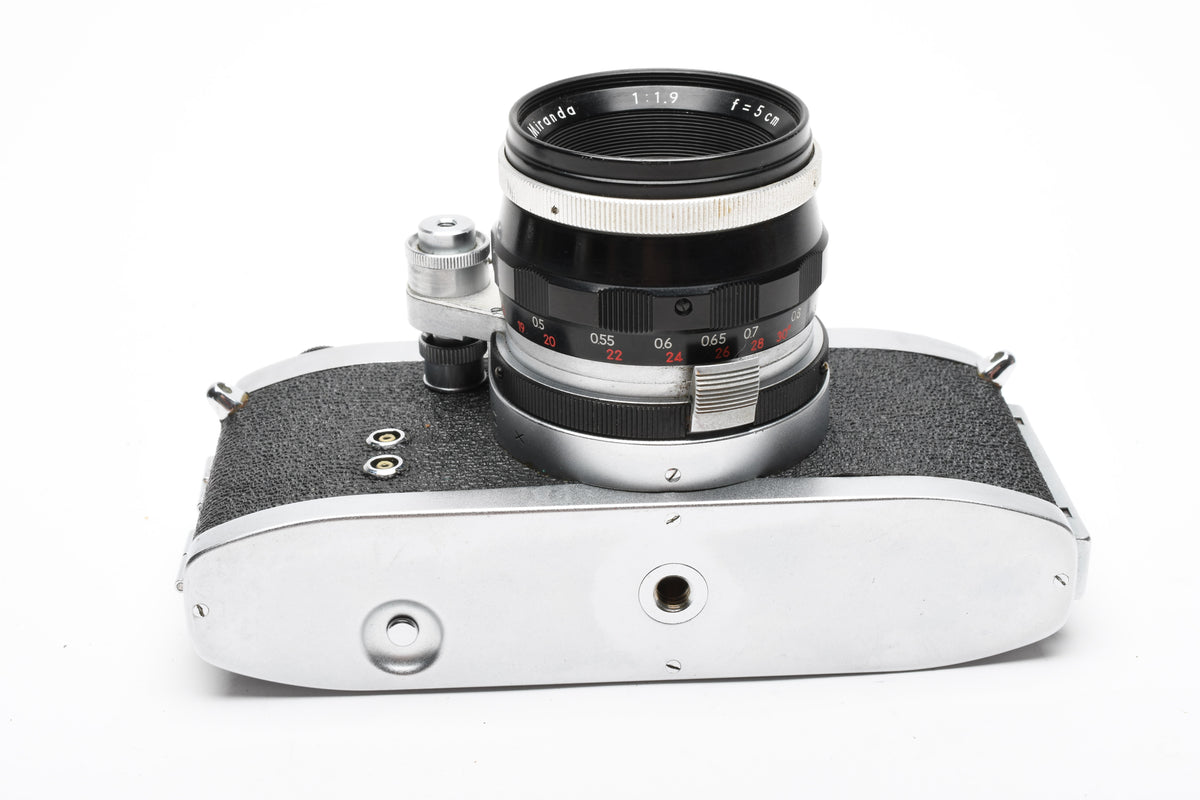 Miranda D Early Body w/5cmf1.9 lens, Case, works