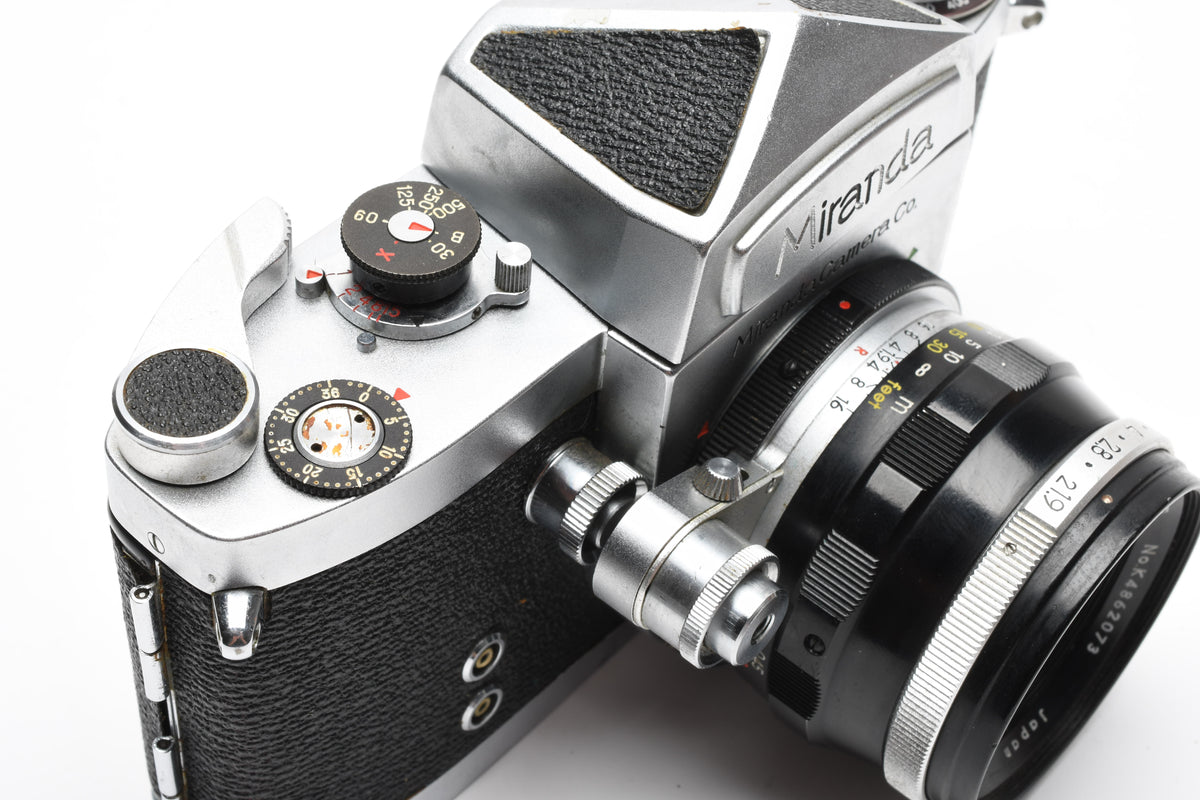 Miranda D Early Body w/5cmf1.9 lens, Case, works