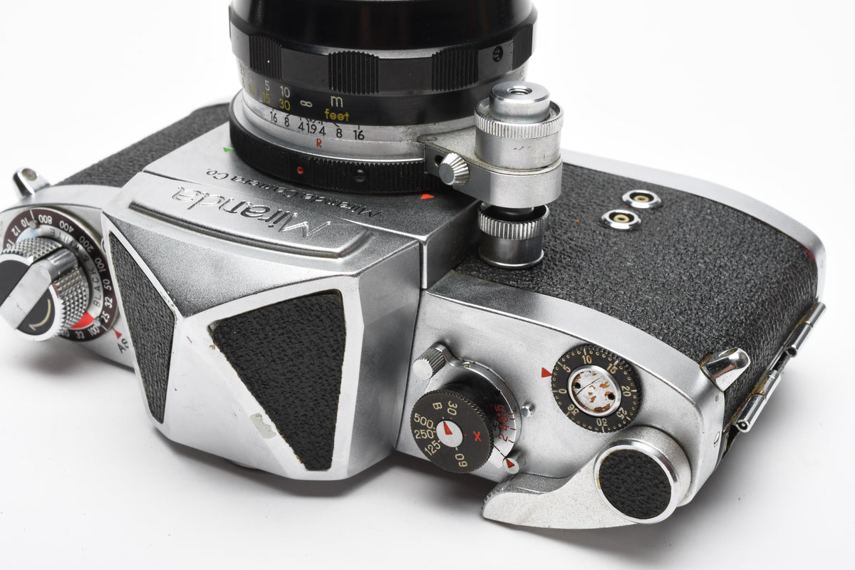 Miranda D Early Body w/5cmf1.9 lens, Case, works