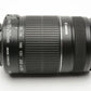 Canon EF-S 55-250mm f4-5.6 IS Zoom lens, caps, hood, UV, Nice