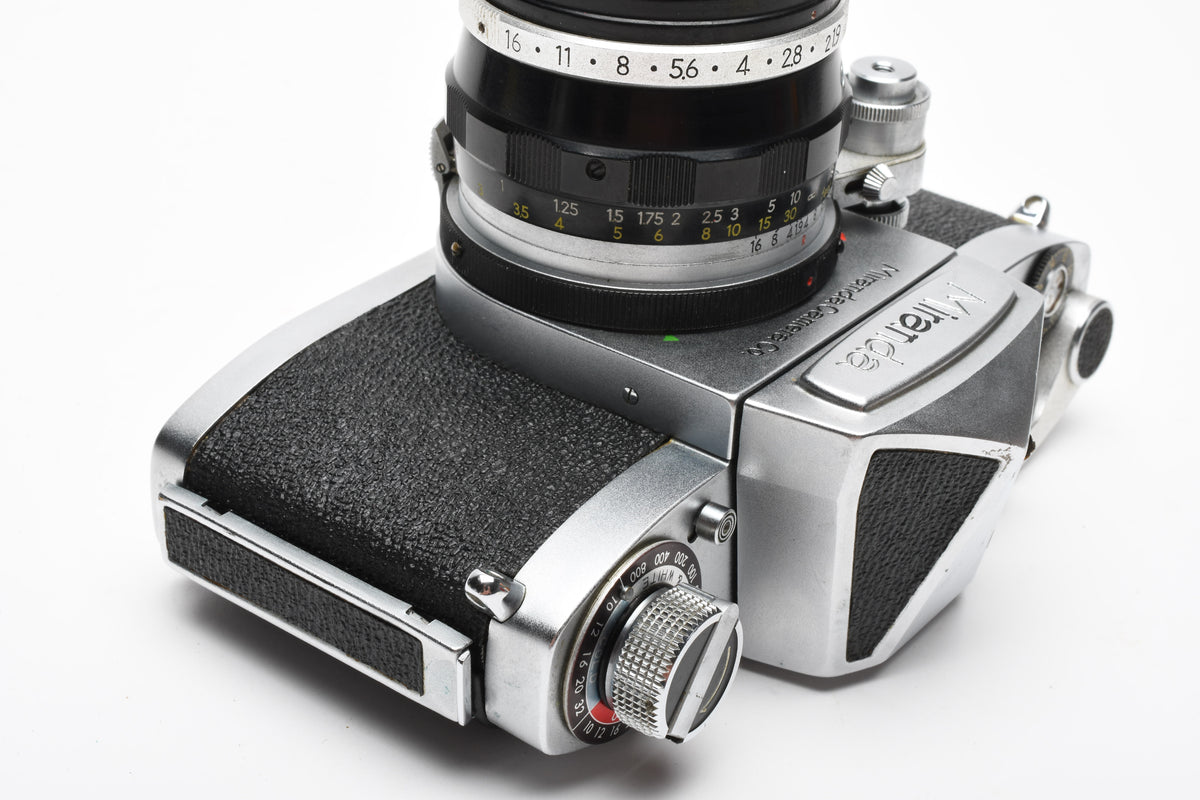 Miranda D Early Body w/5cmf1.9 lens, Case, works
