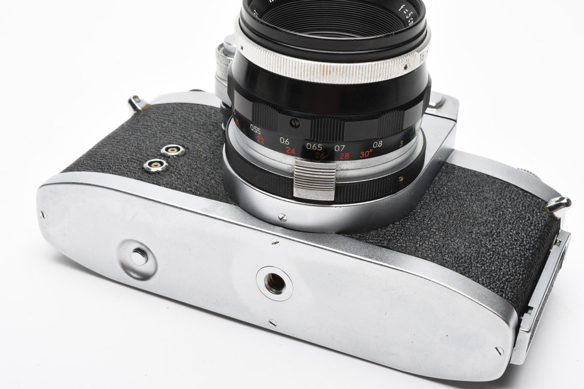 Miranda D Early Body w/5cmf1.9 lens, Case, works