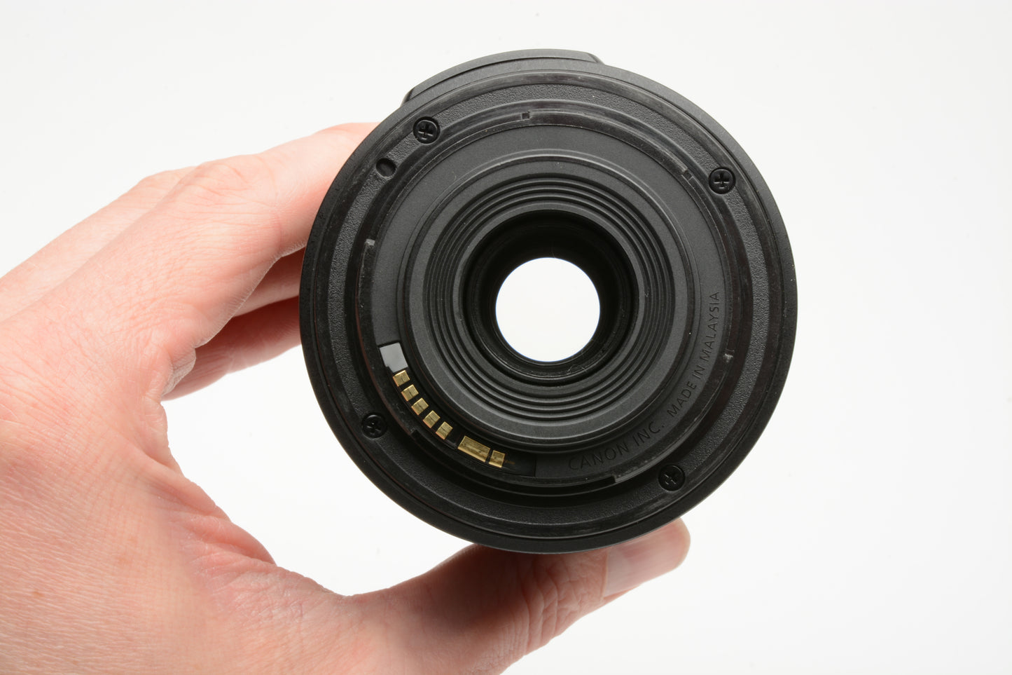 Canon EF-S 55-250mm f4-5.6 IS Zoom lens, caps, hood, UV, Nice