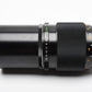 Olympus 200mm f4 E-Zuiko telephoto lens, Caps, Box, Clean