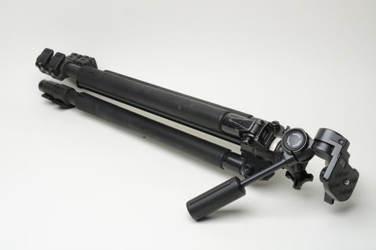 Velbon EL Carmagne 530 Carbon Fiber Tripod with PH-250B 3-Way Panhead, Nice!