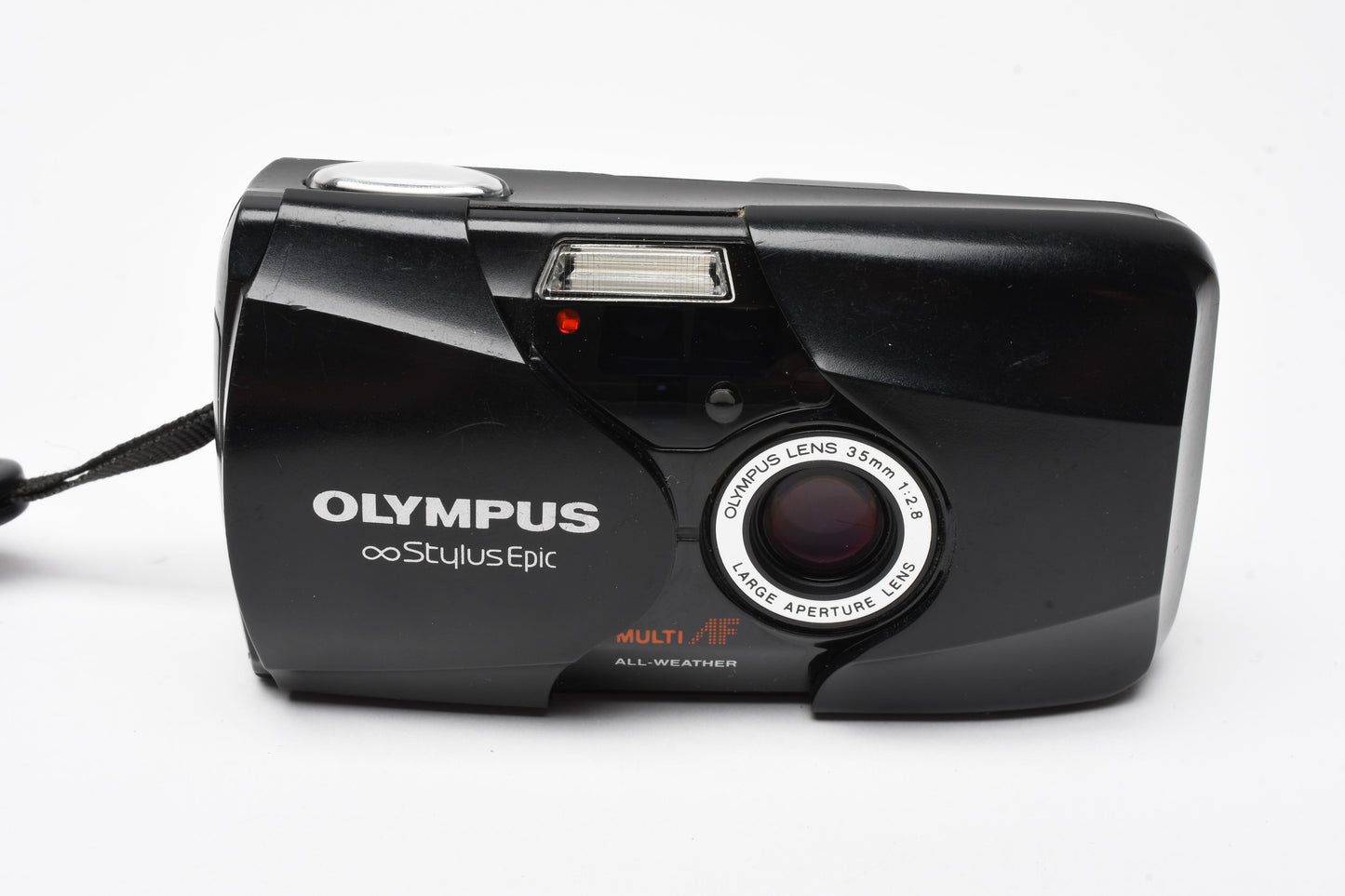 Olympus Stylus Epic Mju II QD (Black) w/Strap, Clean, Tested, Great!