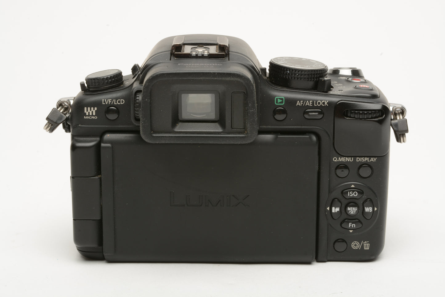 Panasonic Lumix G2 HD Digital Camera body, 2 batts+charger+strap+manual, Nice!